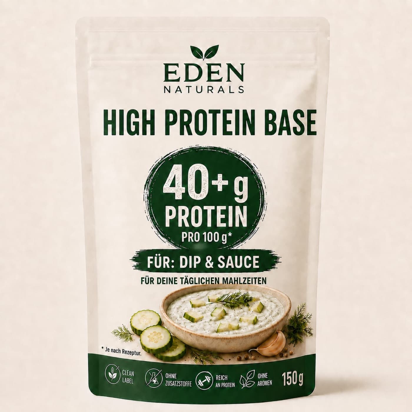 Eden Naturals High Protein Base · Dip & Sauce